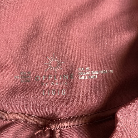 Aerie Crossover Leggings - Picture 3 of 4